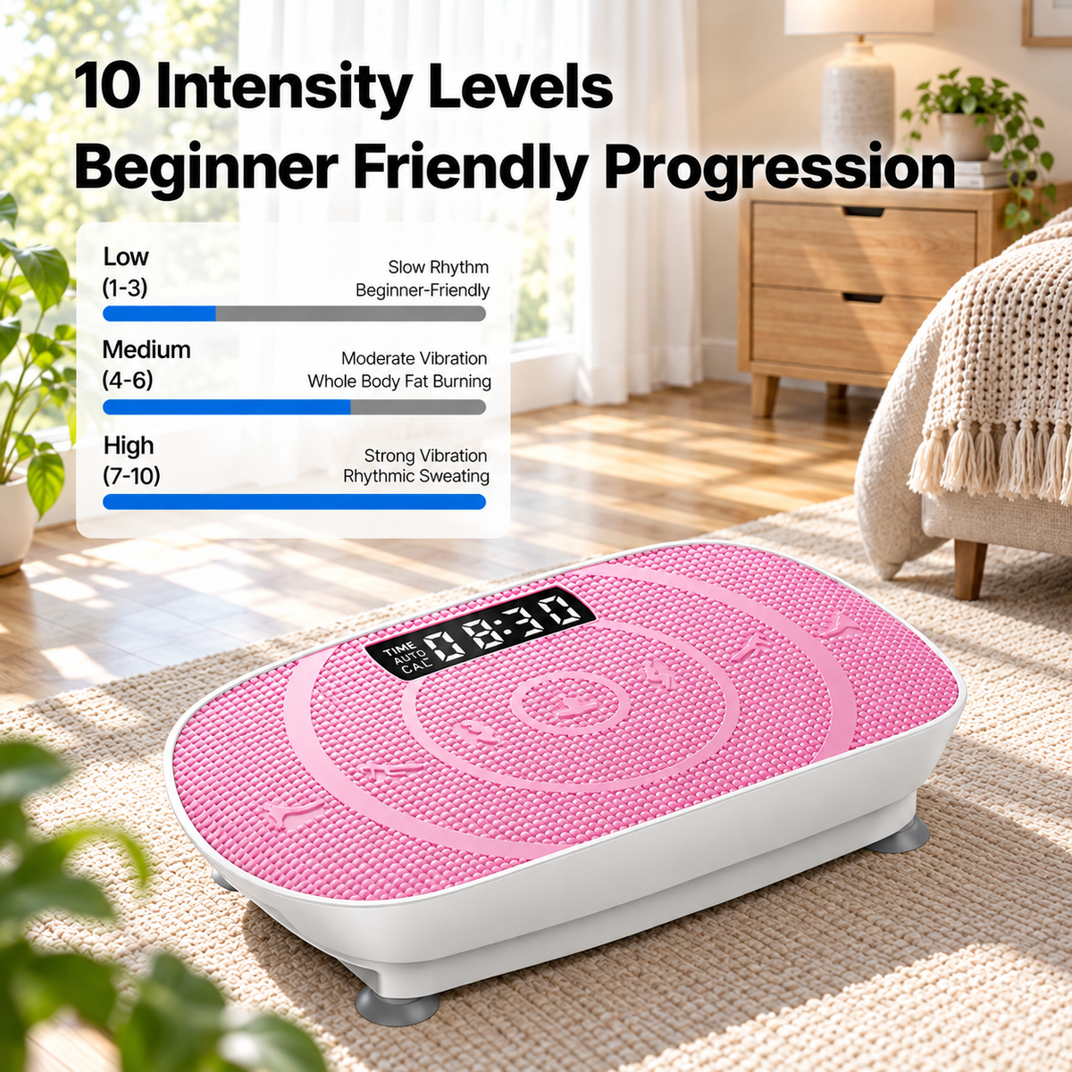 Curved Vibration Plate Exercise Machine
