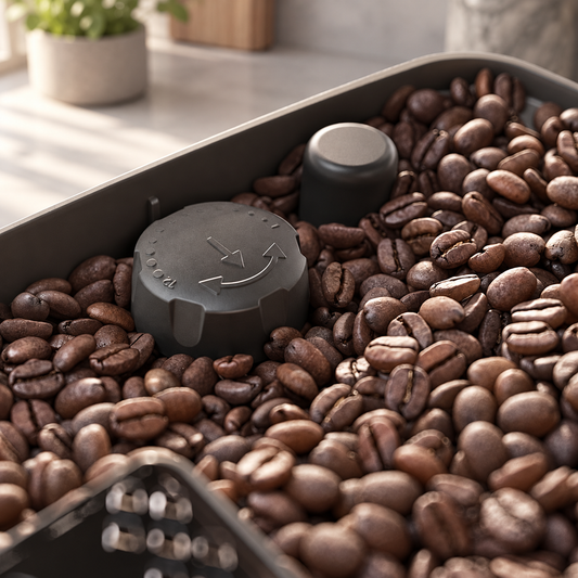 Automatic Espresso Machine with Grinder and Milk Frother